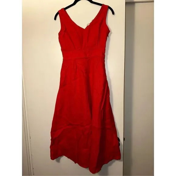 lined dress pattern Vera A-line woven dress with pockets (PDF) main image 0